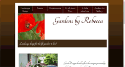 Desktop Screenshot of gardensbyrebecca.com